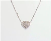 Collana Stocco Gioielli Donna in Oro bianco Zirconia AOZC01 - AOZC01